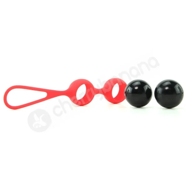 Scarlet Couture Glass Duo Balls
