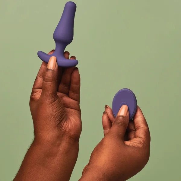 Goodful Wellness Flow Rechargeable Waterproof Silicone Anal Plug With Remote