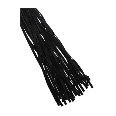 Bound X Suede Flogger With Wooden Handle