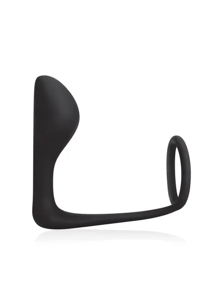 Cock Ring with P-Spot Plug