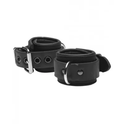 Serve Neoprene Buckle Cuffs Black
