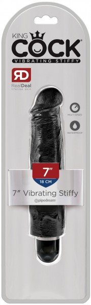 7" Vibrating Stiffy Cock