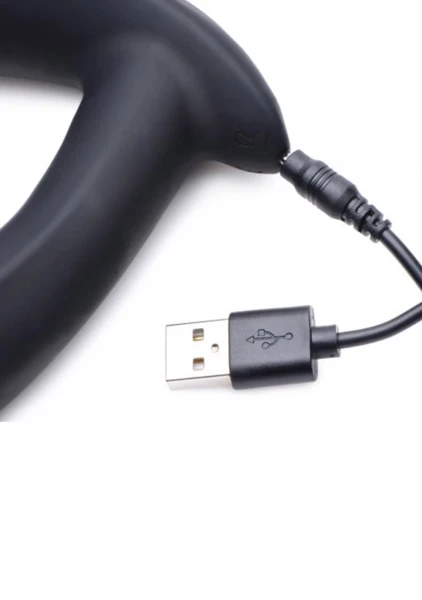 E-Stim Pro Silicone Prostate Vibe with Remote