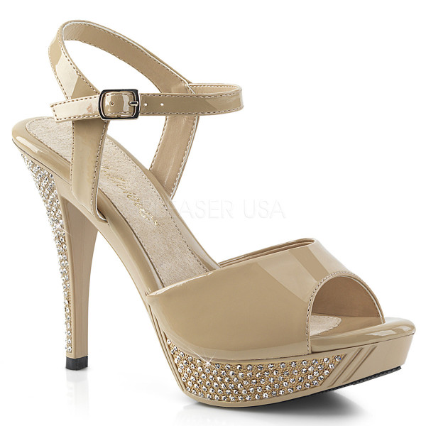 4 1/2 inches Heel, 1 inches PF Ankle Strap Sandal W/ RS — image 9 of 12