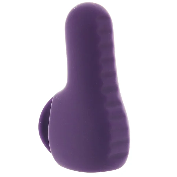 NEA Rechargeable Silicone Waterproof Vibrating Finger Bullet  by VeDO - Deep Purple