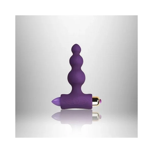 Petite Sensations Bubbles 7X Purple Butt Plug — image 7 of 9