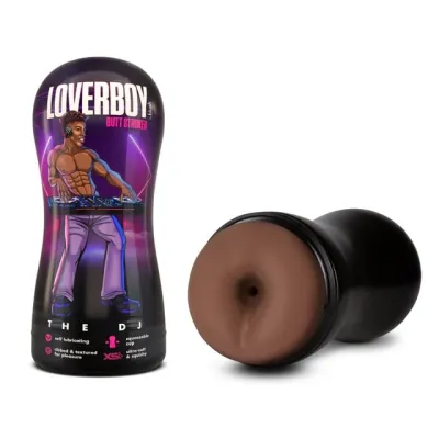 Blush Loverboy The DJ Self Lubricating Stroker Brown