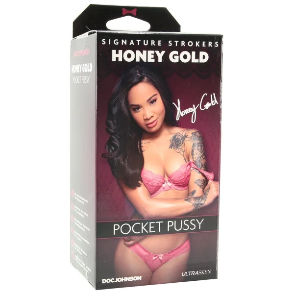 Honey Gold UltraSkyn Pocket Pussy