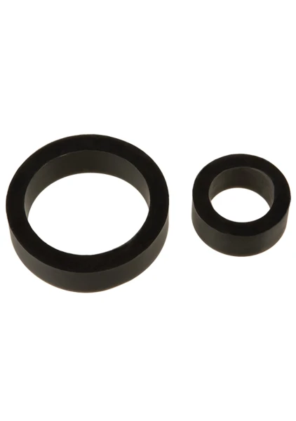 TitanMen® Silicone Cock Rings - Double Pack