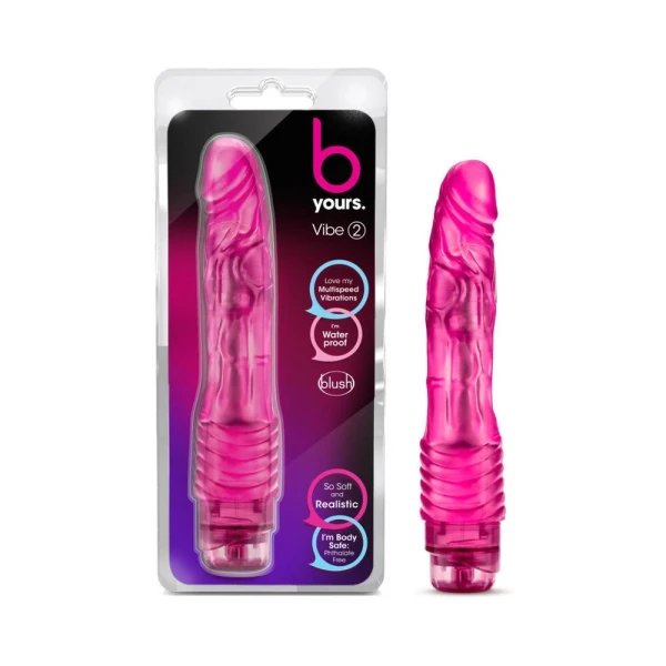 B Yours Cock Vibe 2 Realistic Vibrating Dildo — image 18 of 19