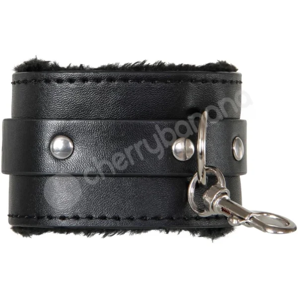 Adam & Eve Hog Tie With Black Fluffy Wrist & Ankle Cuffs