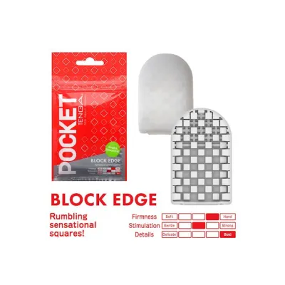 Pocket Tenga Block Edge Stroker