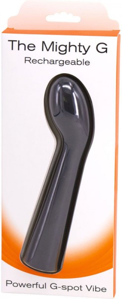 Silicone g-spot vibrator