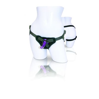 Sportsheets S M Strap On and Silicone Dildo Kit