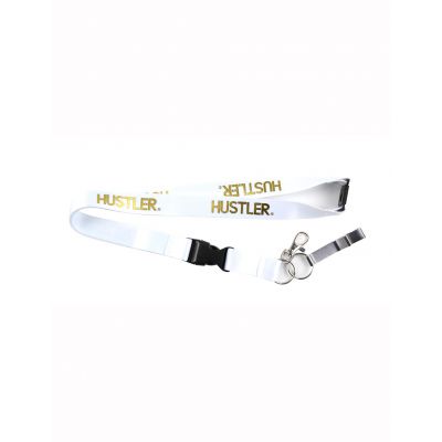 HUSTLER White Gold Lanyard