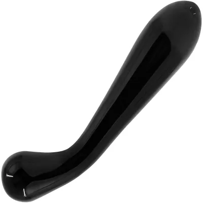 Crystal Glass G Spot Wand by NS Novelties Charcoal