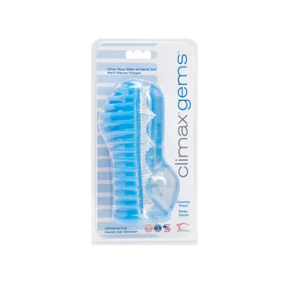 Climax Gems Ultramarine Hand Job Stroker Blue