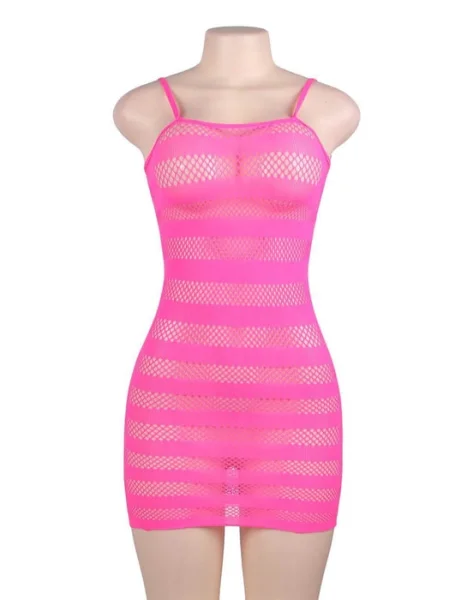 Striped Net Dress - One Size and Queen Available