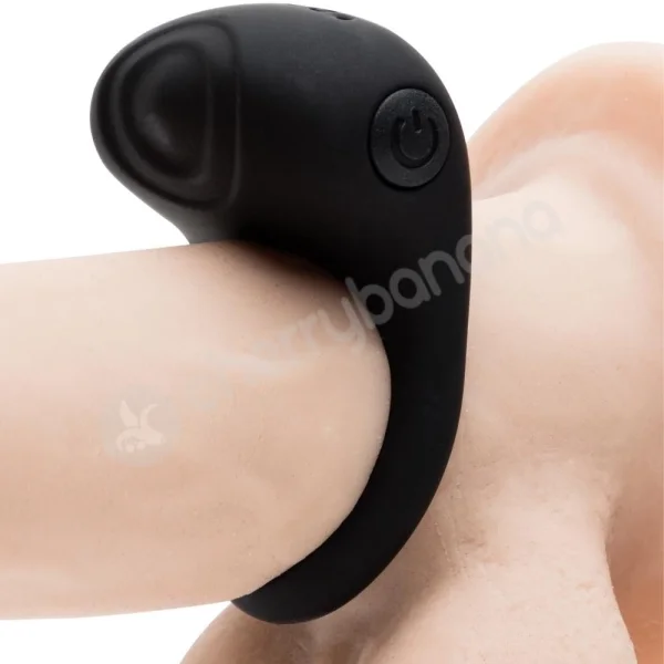 Fifty Shades Of Grey Sensation Rechargeable Black Vibrating Love Ring