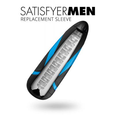 Satisfyer Men Realistic Replacement Sleeve Lusty Tongues