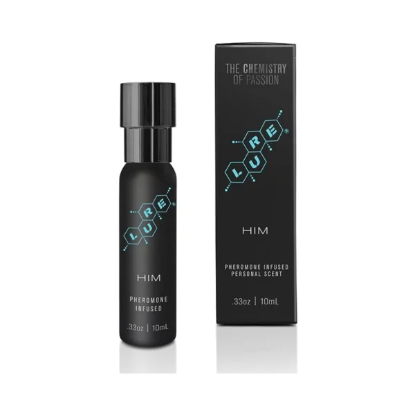 Lure Black Label For Him Pheromone Infused Scent .33oz