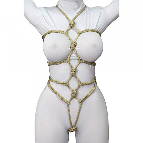 Shibari Natural Hemp Bondage Rope - 5m