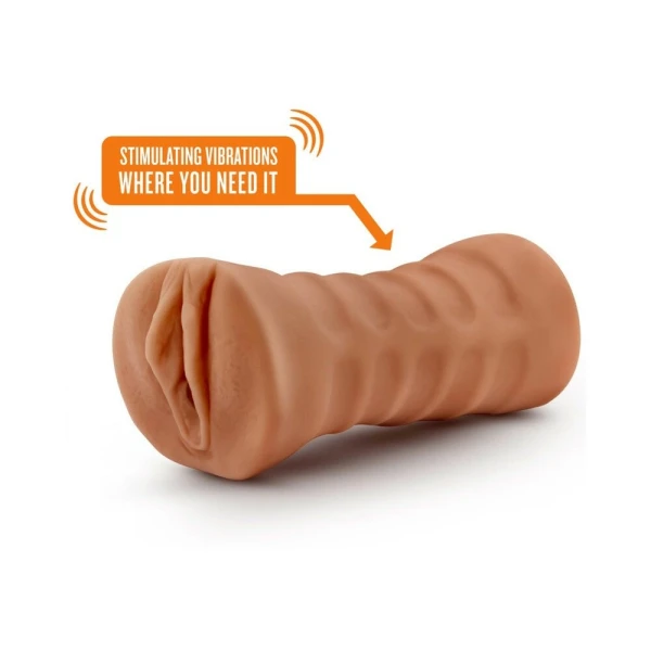 M For Men Julieta Mocha Tan Vagina Stroker — image 13 of 16
