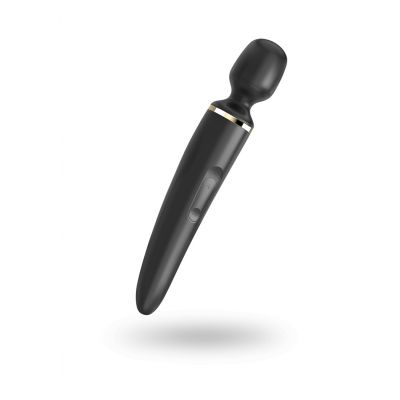 Wand er Woman Wand Vibrator Black Gold Clit Massage
