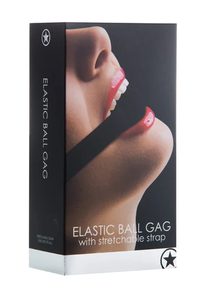 Elastic Ball Gag - Black — image 10 of 10