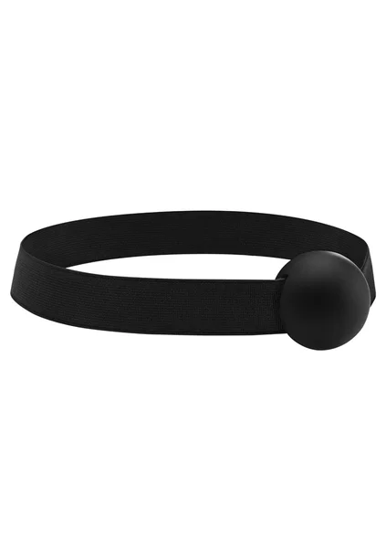 Elastic Ball Gag - Black — image 9 of 10