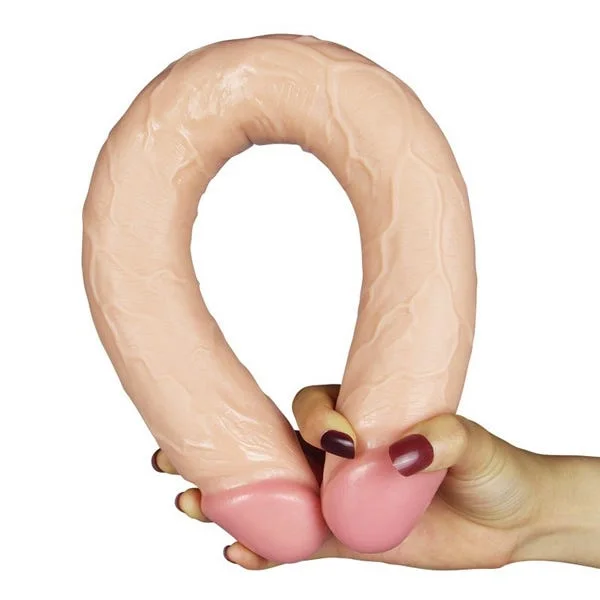 Lovetoy 17-Inch Realistic Slim Ultra Double Dildo