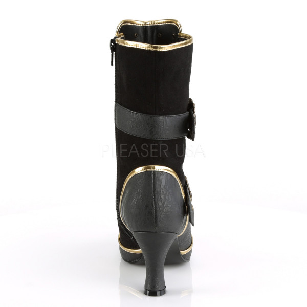 3 inches Heel Round Toe Ankle Boot, Side Zip — image 4 of 8