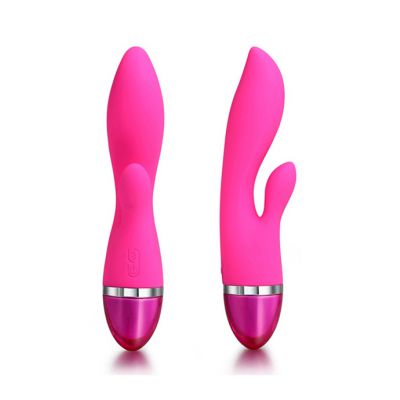 The Leaf Vibrator Pink 8 Inch