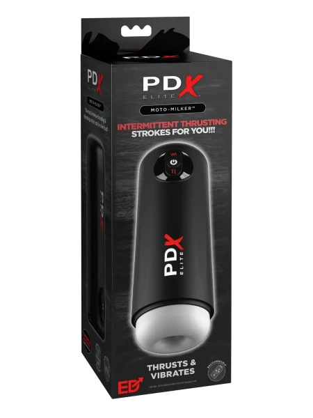 PDX Elite Moto Milker Thrusting Auto Stroker