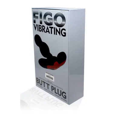 Vibrating Butt Plug Black