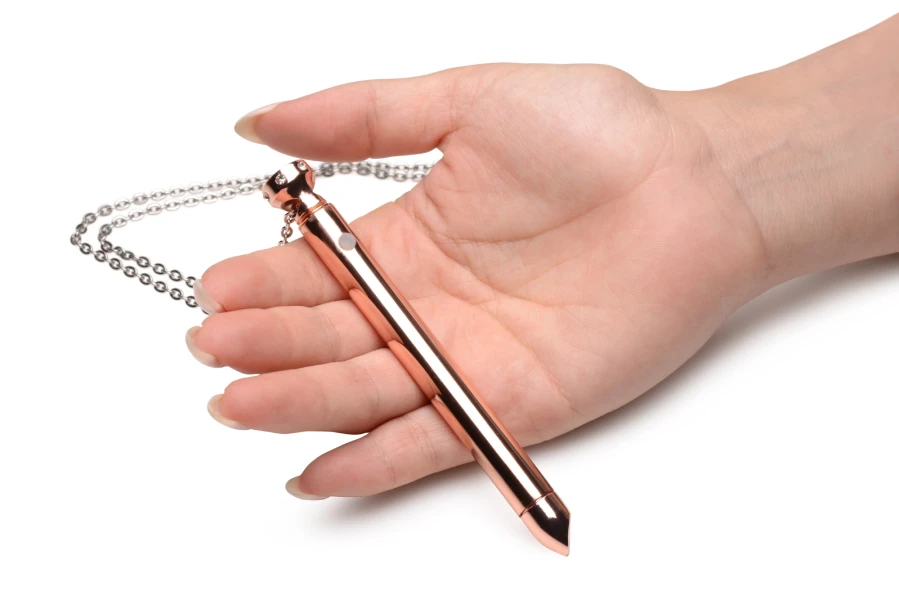 Vibrating Necklace Clit Stimulator