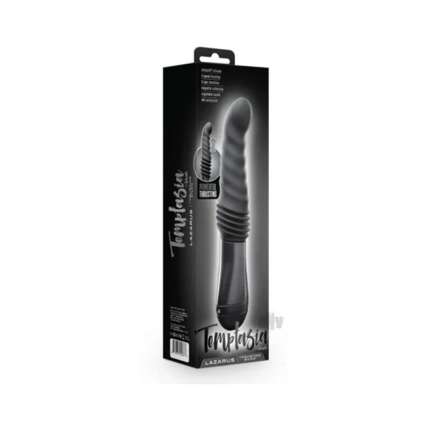Temptasia Lazarus Thrusting Dildo Black
