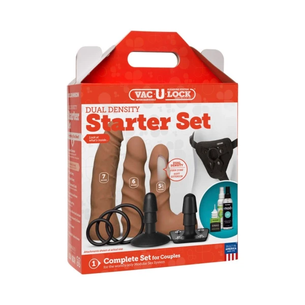 Vac-u-lock - Dual Density Starter Set Caramel