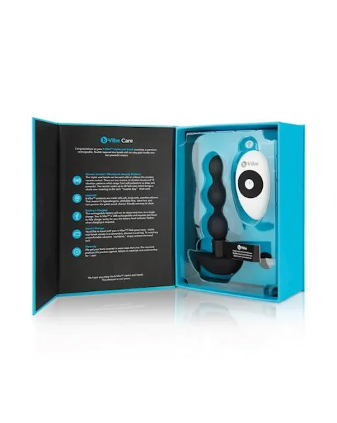 B-VIBE - TRIPLET ANAL BEADS - BLACK