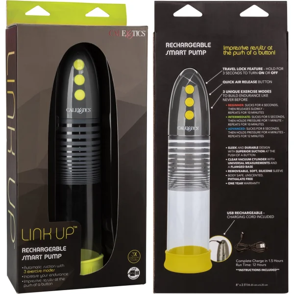 Link Up Rechargeable Smart Penis Pump