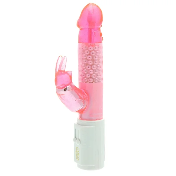 Power Slide Pink Rabbit Vibrator - 3 x AA
