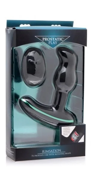 Rimsation Prostate Vibe with Rotating Beads