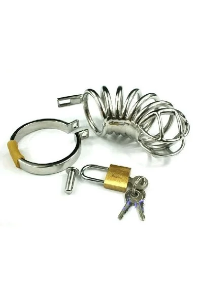 Rapture Stainless Steel Six Ring Cock Cage