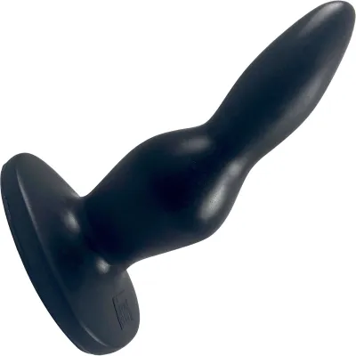 Buddy Silicone Butt Plug By Vixen Black Pearl