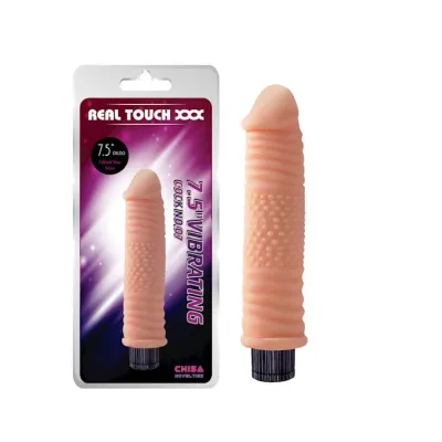 Vibrating Cock No 7 7 5 Inch Flesh 7 5 Inch