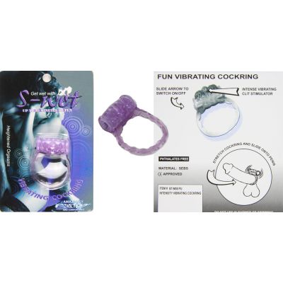 NU Sensuelle S Wet Fun Ring Purple