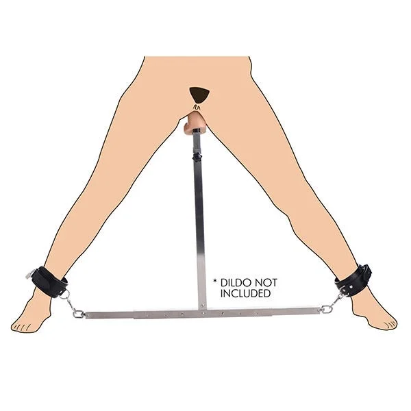 Master Series Squat Anal Impaler with Spreader Bar