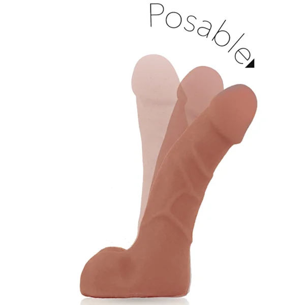 Au Naturel Sauve Sensa Feel Dual Density Dildo By Blush - Caramel