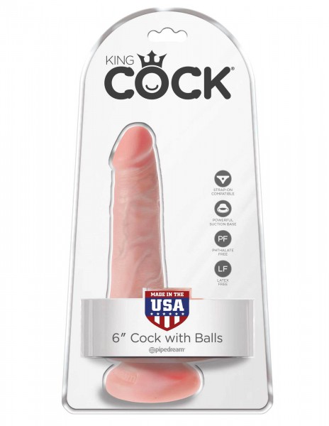 6" Cock + Balls
