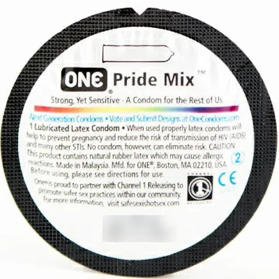 ONE Pride Mix Condoms 100 Pack